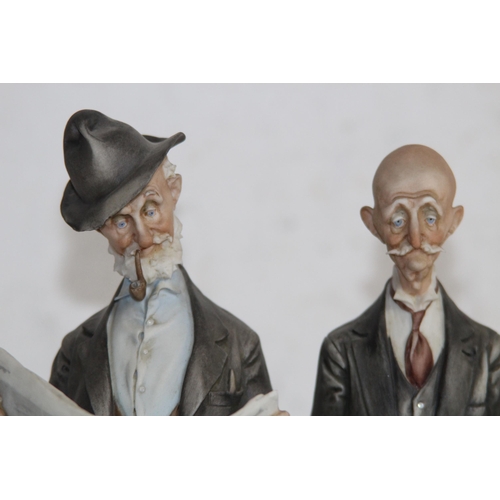 684 - CAPO DI MONTE THE SUNDAY NEWS FIGURE
23 X 20CM