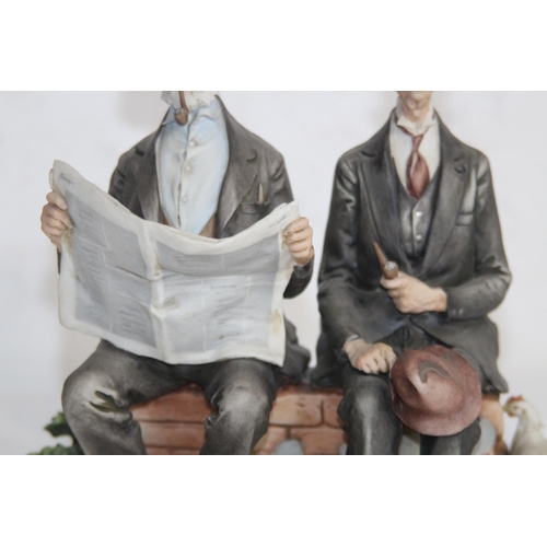 684 - CAPO DI MONTE THE SUNDAY NEWS FIGURE
23 X 20CM