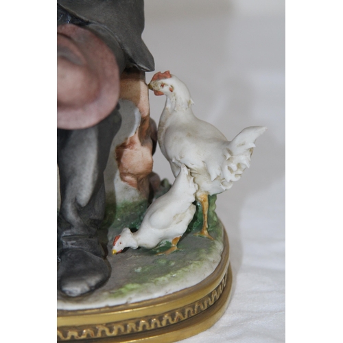 684 - CAPO DI MONTE THE SUNDAY NEWS FIGURE
23 X 20CM