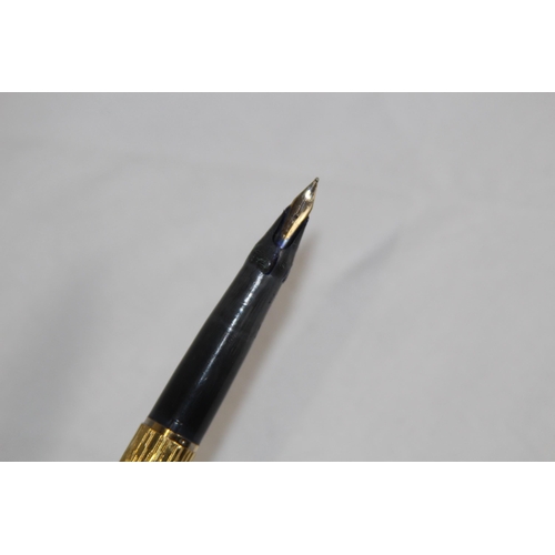 733 - 14CT GOLD NIB SHEAFER FOUNTAIN PEN