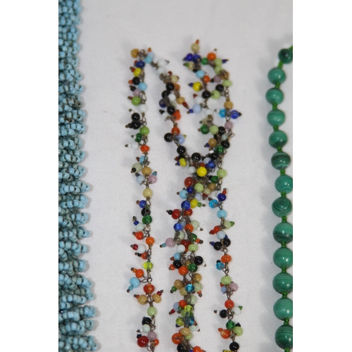 737 - QUANTITY OF GOOD VINTAGE AND MODERN COSTUME NECKLACES