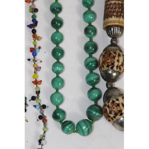 737 - QUANTITY OF GOOD VINTAGE AND MODERN COSTUME NECKLACES