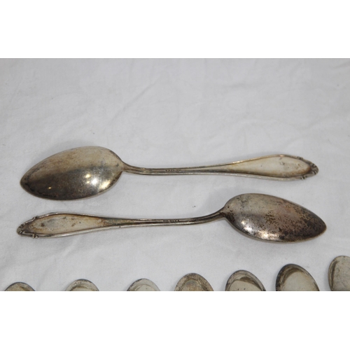 908 - QUANTITY OF 800 GRADE SILVER CUTLERY - 418G