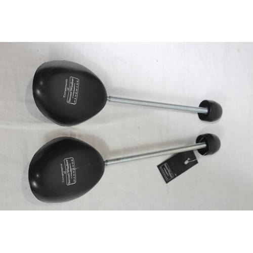 385 - TWO PAIRS OF SAMUAL WINDSOR LOAFERS - SIZE 7