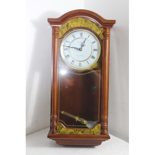 394 - LONDON CLOCK CO WESTMINSTER WALL CLOCK
60 X 30CM