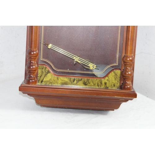 394 - LONDON CLOCK CO WESTMINSTER WALL CLOCK
60 X 30CM