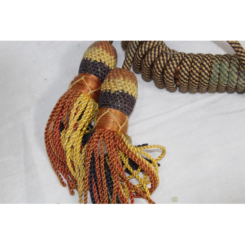 395 - FRENCH HUNTING HORN, BUGLE AND ONE OTHER