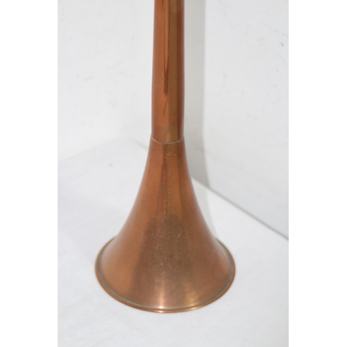 395 - FRENCH HUNTING HORN, BUGLE AND ONE OTHER