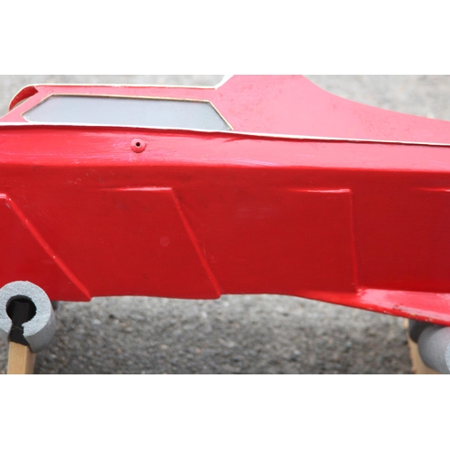 506 - LARGE VINTAGE MODEL MOTOR BOAT 
80 X 30CM