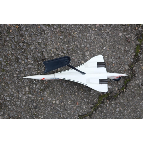 509 - BRITISH AIRWAYS CONCORDE MODEL AND ONE OTHER