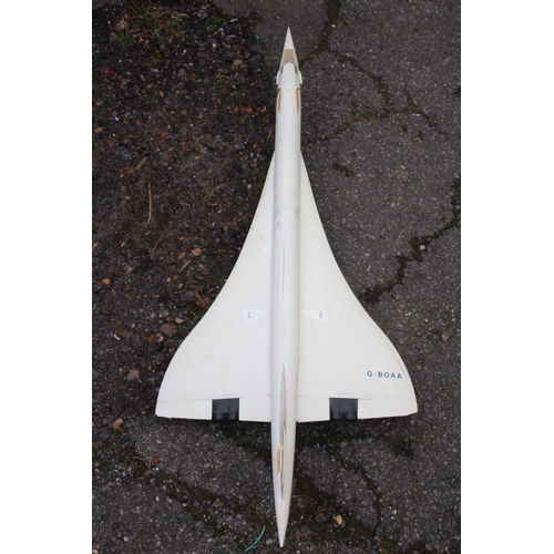 509 - BRITISH AIRWAYS CONCORDE MODEL AND ONE OTHER