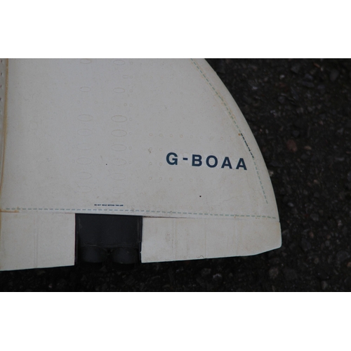 509 - BRITISH AIRWAYS CONCORDE MODEL AND ONE OTHER