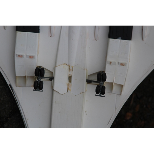 509 - BRITISH AIRWAYS CONCORDE MODEL AND ONE OTHER