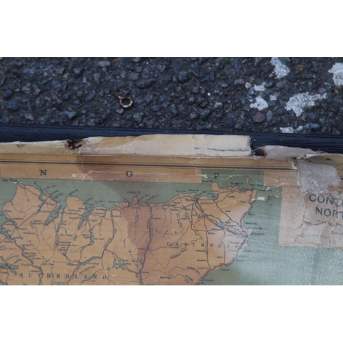 384 - VINTAGE PICKFORDWAY MOTOR ROAD MAP OF GREAT BRITAIN MAP
121 X 97CM