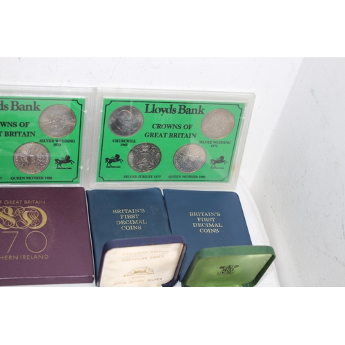 812 - LARGE QTY OF BRITISH AND WORLD COINS