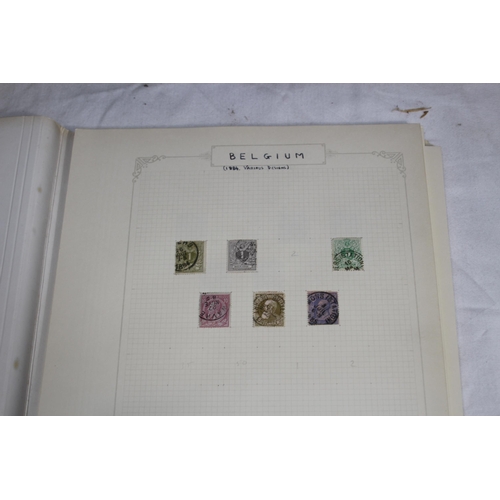 418 - 9 STAMP ALBUMS CONTAINING 19TH AND MOSTLY 20TH CENTURY BRITISH & WORLD EXAMPLES