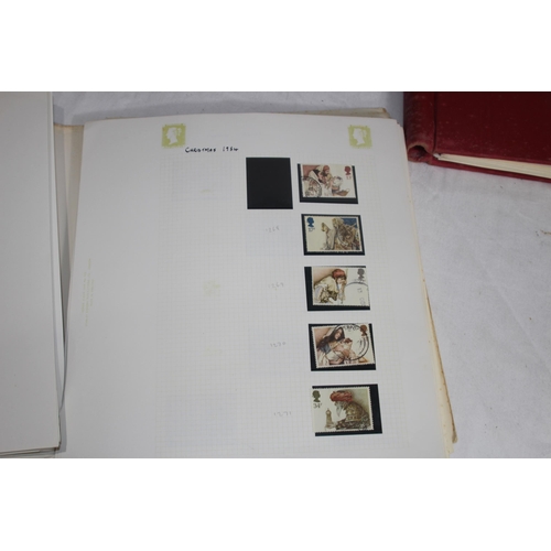 418 - 9 STAMP ALBUMS CONTAINING 19TH AND MOSTLY 20TH CENTURY BRITISH & WORLD EXAMPLES