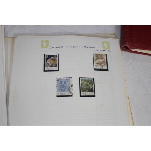 418 - 9 STAMP ALBUMS CONTAINING 19TH AND MOSTLY 20TH CENTURY BRITISH & WORLD EXAMPLES