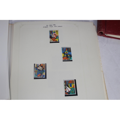 418 - 9 STAMP ALBUMS CONTAINING 19TH AND MOSTLY 20TH CENTURY BRITISH & WORLD EXAMPLES