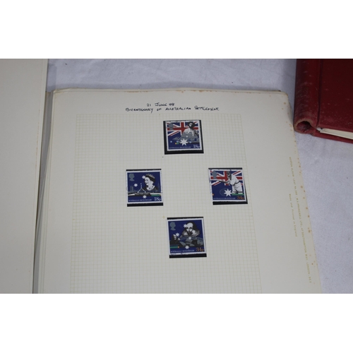 418 - 9 STAMP ALBUMS CONTAINING 19TH AND MOSTLY 20TH CENTURY BRITISH & WORLD EXAMPLES