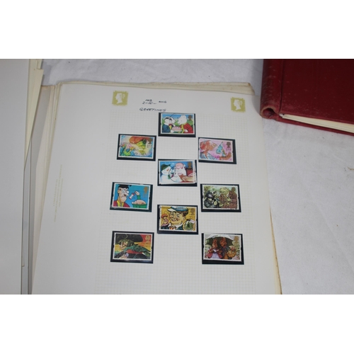418 - 9 STAMP ALBUMS CONTAINING 19TH AND MOSTLY 20TH CENTURY BRITISH & WORLD EXAMPLES
