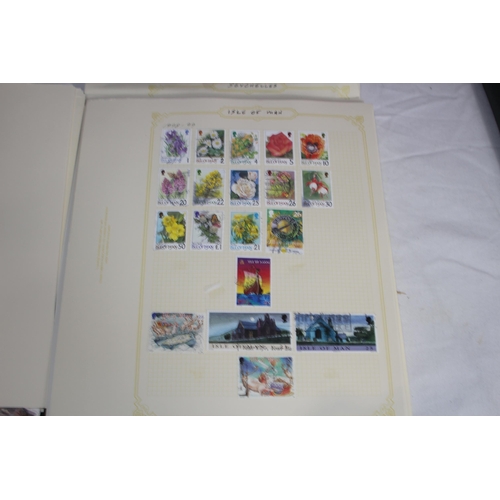 418 - 9 STAMP ALBUMS CONTAINING 19TH AND MOSTLY 20TH CENTURY BRITISH & WORLD EXAMPLES