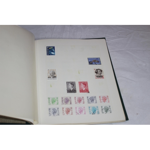 418 - 9 STAMP ALBUMS CONTAINING 19TH AND MOSTLY 20TH CENTURY BRITISH & WORLD EXAMPLES