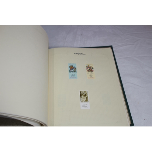 418 - 9 STAMP ALBUMS CONTAINING 19TH AND MOSTLY 20TH CENTURY BRITISH & WORLD EXAMPLES
