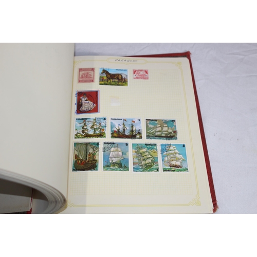 418 - 9 STAMP ALBUMS CONTAINING 19TH AND MOSTLY 20TH CENTURY BRITISH & WORLD EXAMPLES