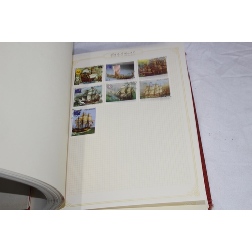 418 - 9 STAMP ALBUMS CONTAINING 19TH AND MOSTLY 20TH CENTURY BRITISH & WORLD EXAMPLES