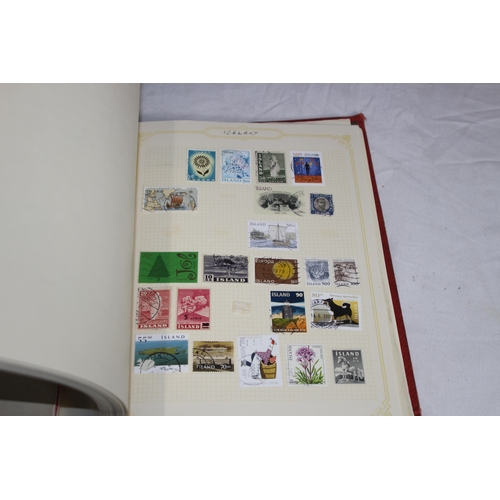418 - 9 STAMP ALBUMS CONTAINING 19TH AND MOSTLY 20TH CENTURY BRITISH & WORLD EXAMPLES