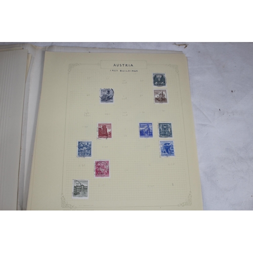 418 - 9 STAMP ALBUMS CONTAINING 19TH AND MOSTLY 20TH CENTURY BRITISH & WORLD EXAMPLES