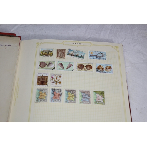418 - 9 STAMP ALBUMS CONTAINING 19TH AND MOSTLY 20TH CENTURY BRITISH & WORLD EXAMPLES