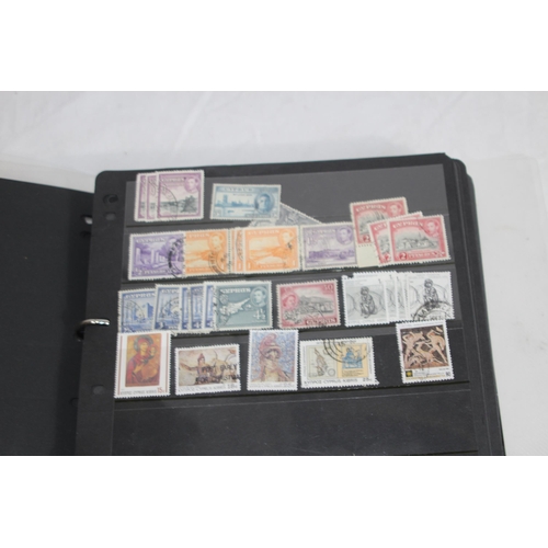 418 - 9 STAMP ALBUMS CONTAINING 19TH AND MOSTLY 20TH CENTURY BRITISH & WORLD EXAMPLES