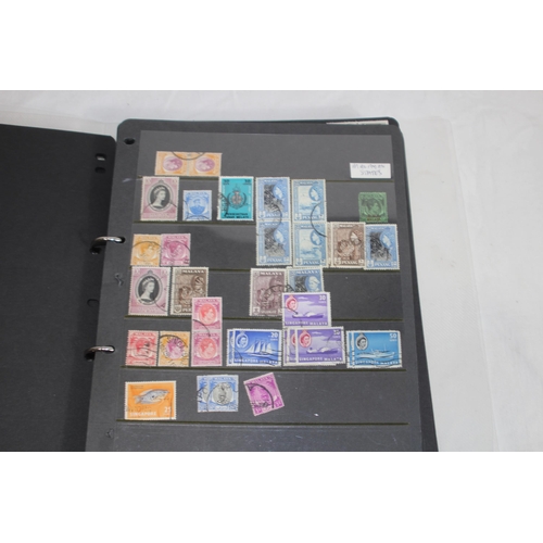 418 - 9 STAMP ALBUMS CONTAINING 19TH AND MOSTLY 20TH CENTURY BRITISH & WORLD EXAMPLES