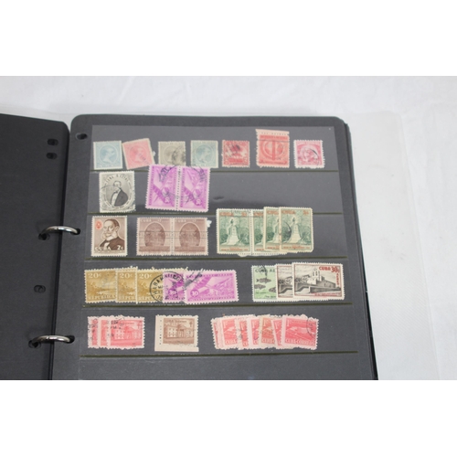 418 - 9 STAMP ALBUMS CONTAINING 19TH AND MOSTLY 20TH CENTURY BRITISH & WORLD EXAMPLES