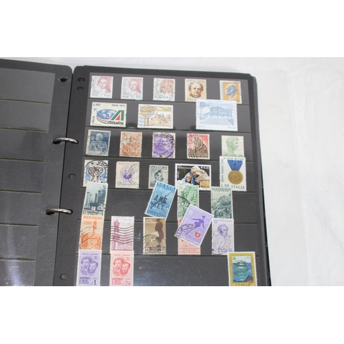 418 - 9 STAMP ALBUMS CONTAINING 19TH AND MOSTLY 20TH CENTURY BRITISH & WORLD EXAMPLES