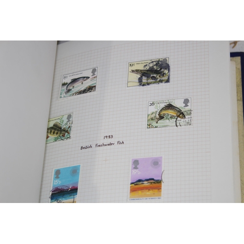 418 - 9 STAMP ALBUMS CONTAINING 19TH AND MOSTLY 20TH CENTURY BRITISH & WORLD EXAMPLES