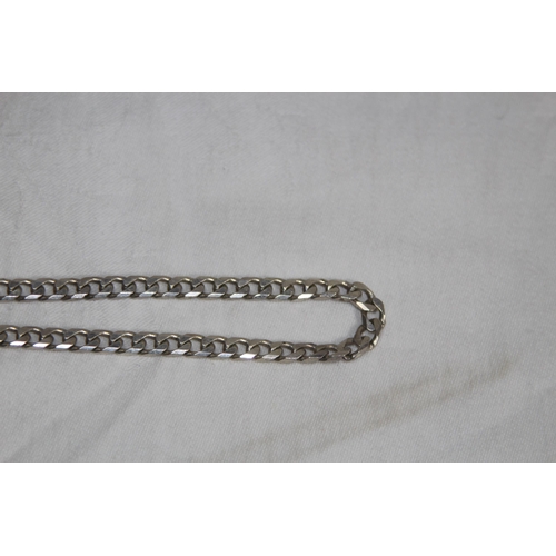 858 - SCRAP SILVER CHAIN - 33.25G