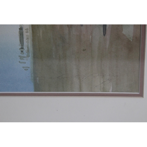 125 - WATERCOLOUR OF VENICE CANAL SCENE
67 X 48CM