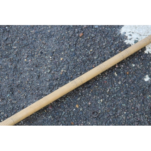 315 - TWO BAMBOO BLOW PIPES