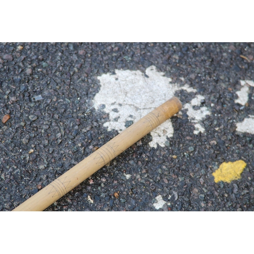 315 - TWO BAMBOO BLOW PIPES