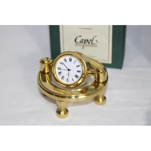 431 - QUANTITY OF NOVELTY DESK CLOCKS INCLUDING EMPTY CITIZEN BOX