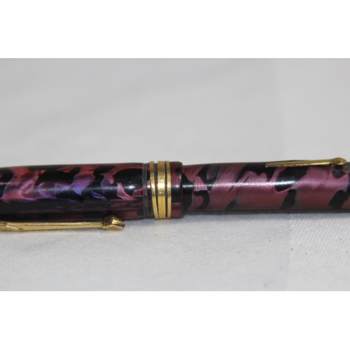 761 - CONWAY STEWART 14CT GOLD NIB FOUNTAIN PEN