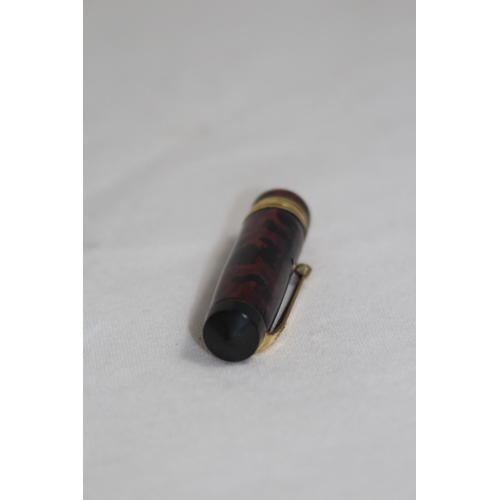 761 - CONWAY STEWART 14CT GOLD NIB FOUNTAIN PEN