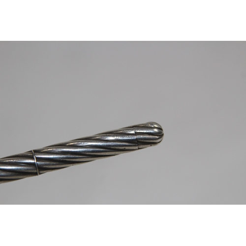 766 - BARLEY TWIST DESIGN STERLING SILVER TWIST ACTION PENCIL