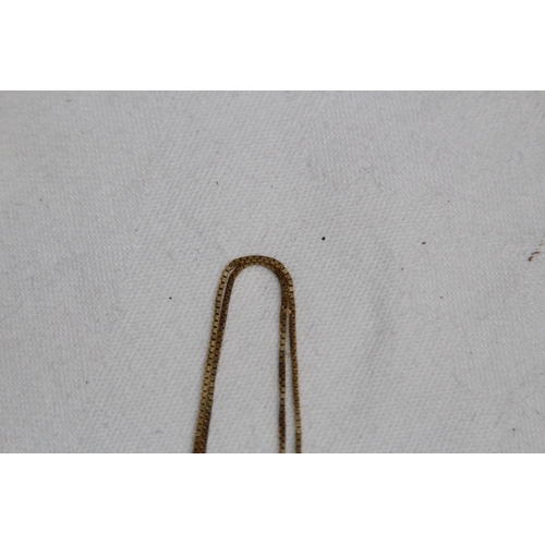 875 - GILT SILVER PINK ENAMEL BUTTERFLY PENDANT NECKLACE, BOXED