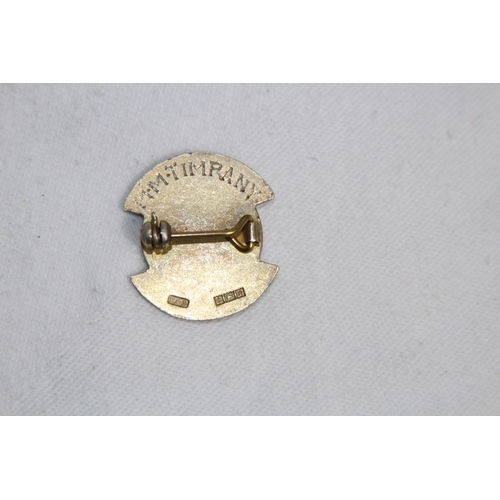 876 - RARE SILVER & ENAMEL PAST PRESIDENT LANCASTER SOROPTIMIST INTERNATIONAL ASSOCIATION PIN BADGE