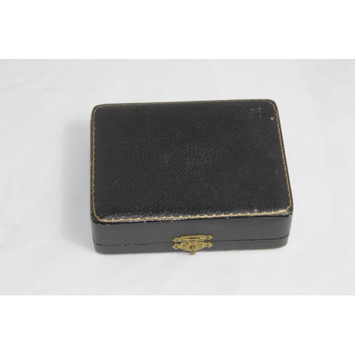 933 - CASED SILVER CHRISTENING SET, SILVER 33.92 GRAMS