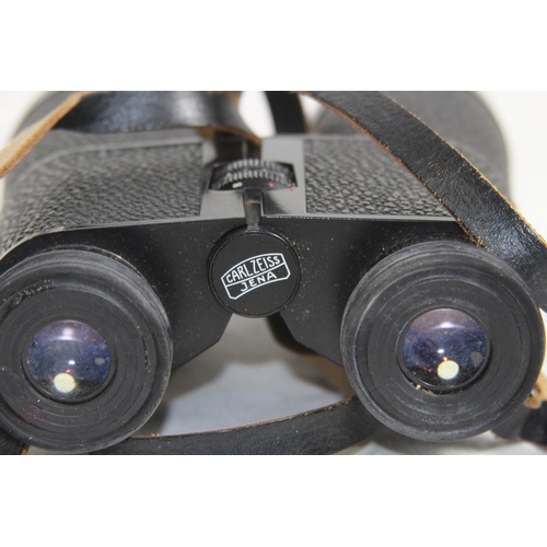 445 - GOOD CASED PAIR OF CARL ZEISS BINOCULARS